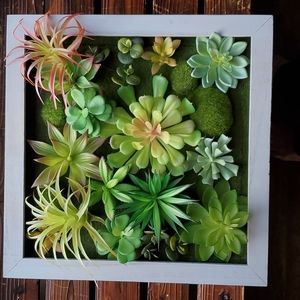 Faux Succulent decor